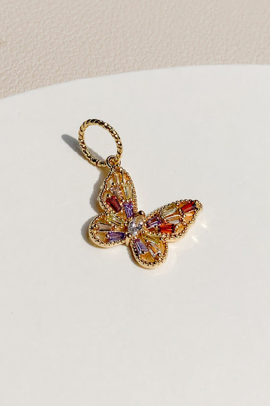 Cubic Butterfly Charm