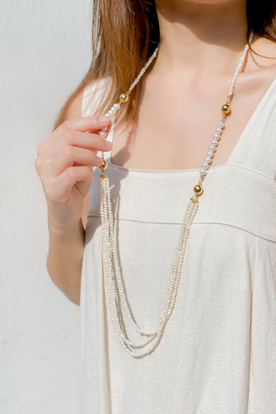 The Multiway Necklace - Freshwater Pearl Edition