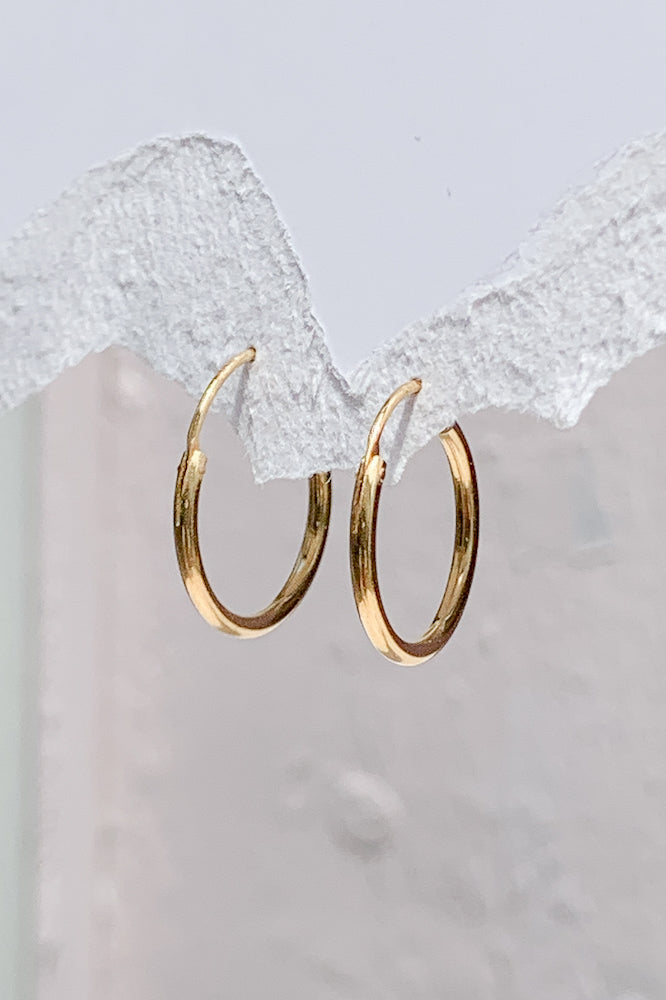 Classic Hoops (925 Silver)