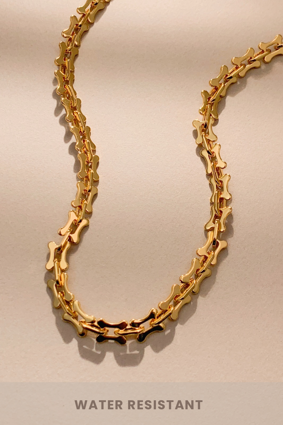 Bone Link Necklace (Stainless Steel)