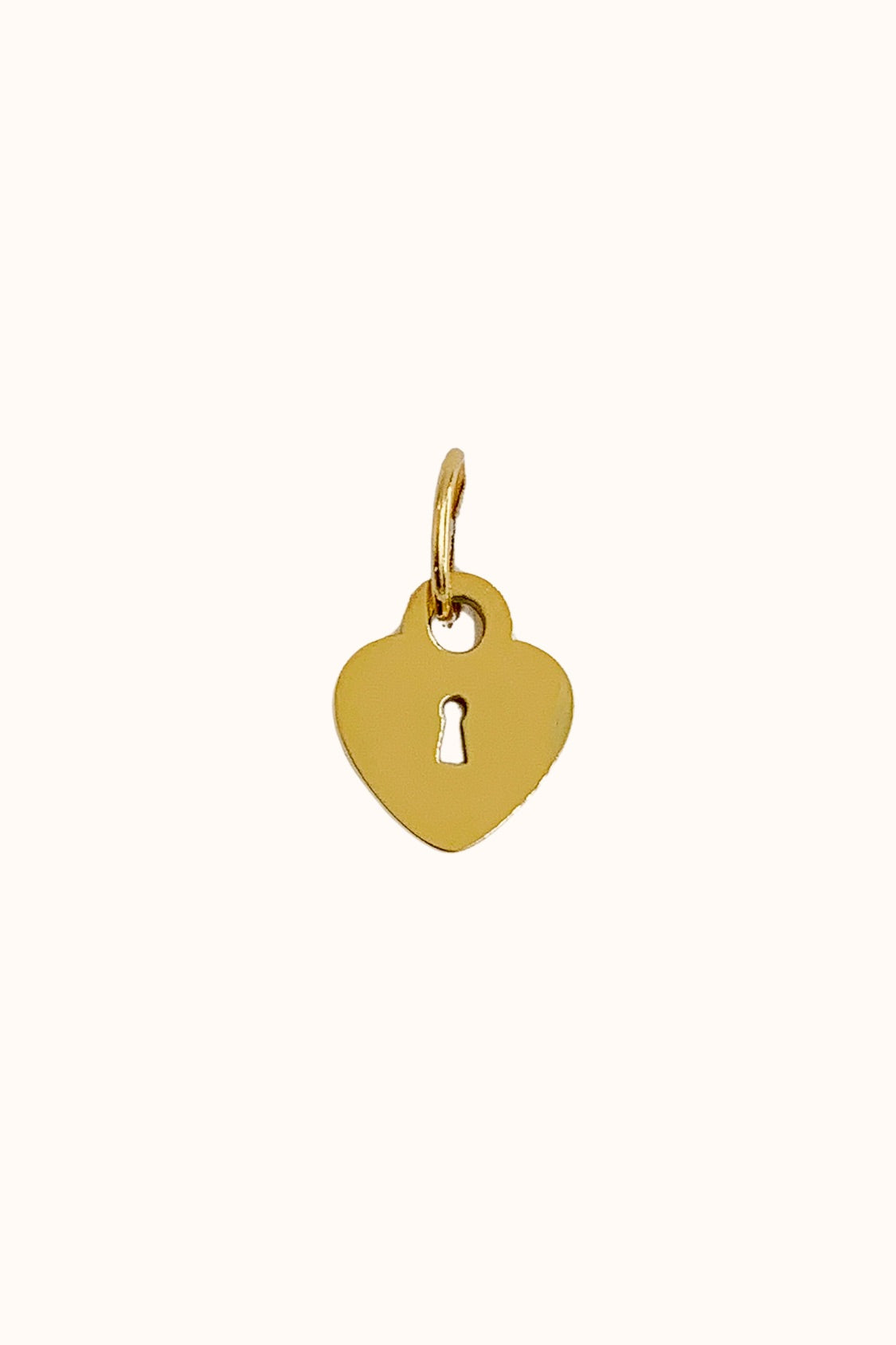 Heart Lock Charm