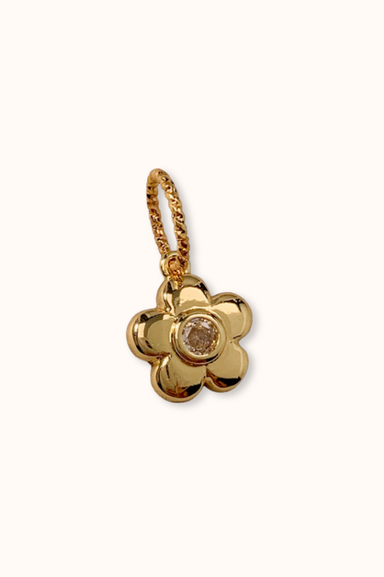 Cubic Flower Charm