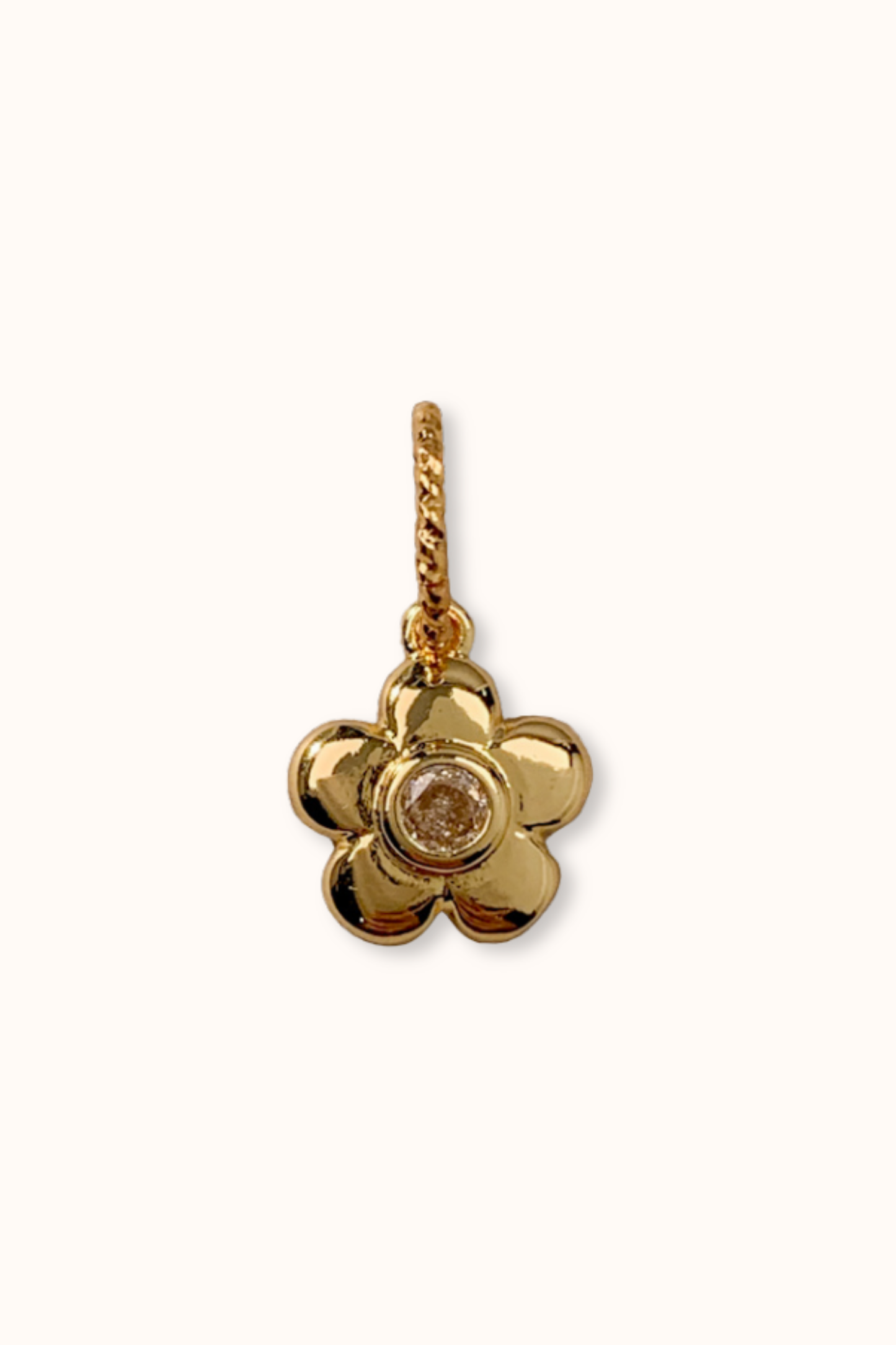Cubic Flower Charm