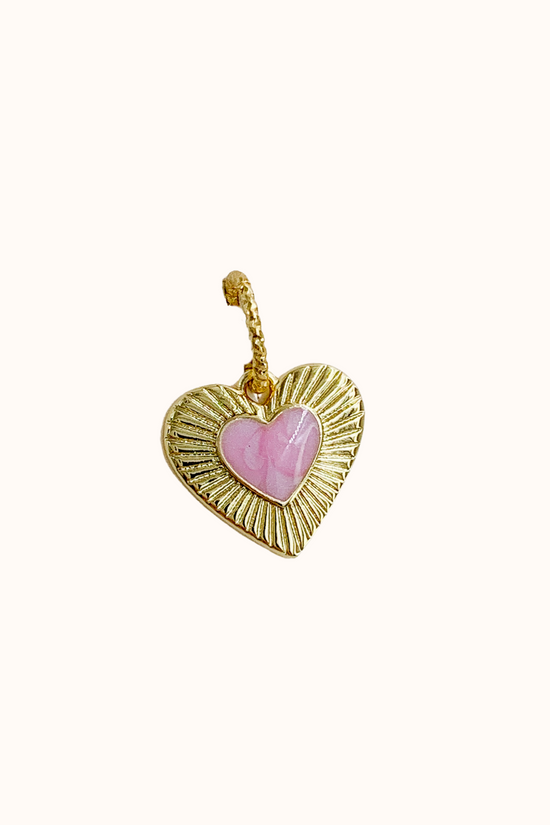 Radiant Heart Charm