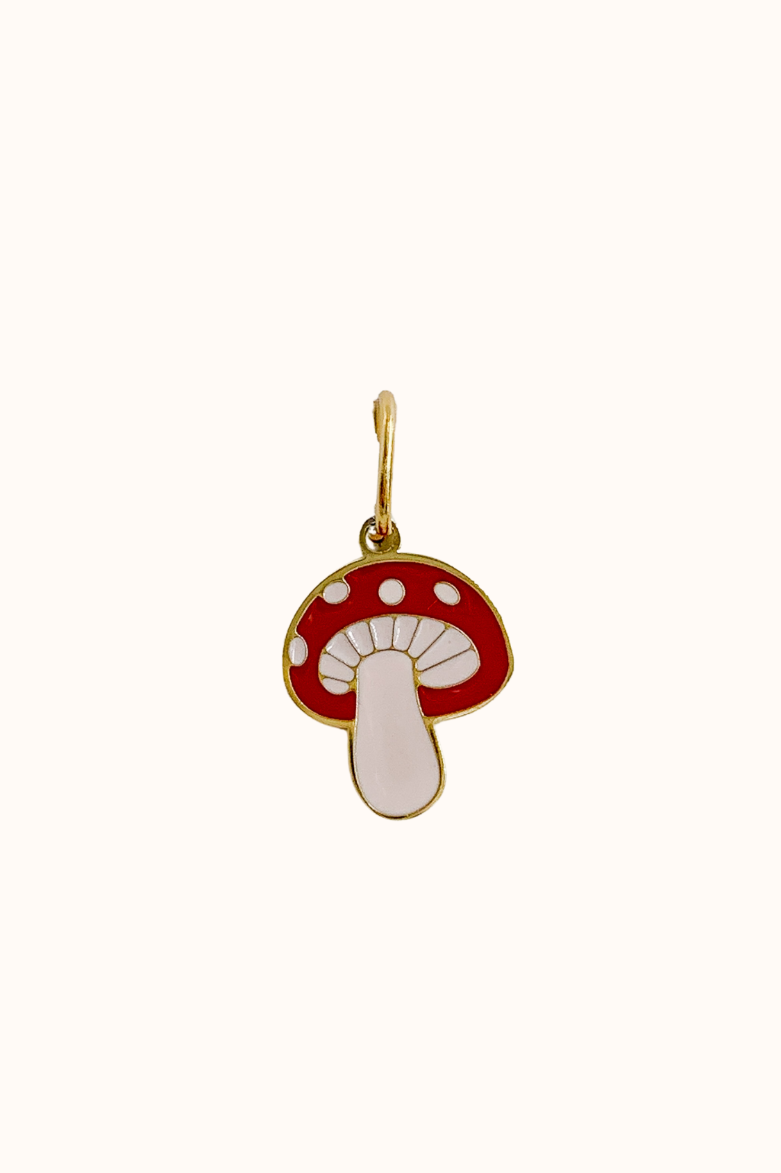 Mushroom Charm (Stainless Steel)