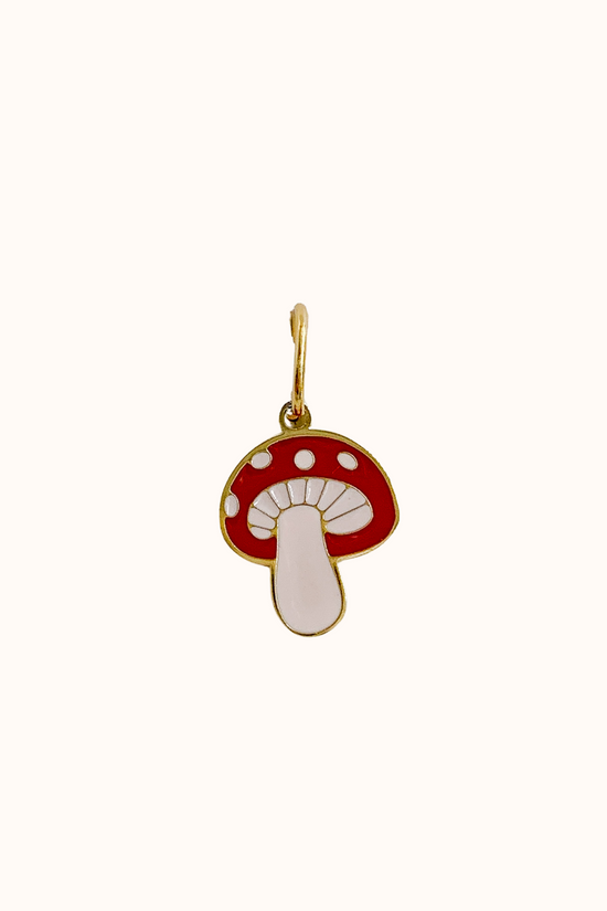 Mushroom Charm (Stainless Steel)