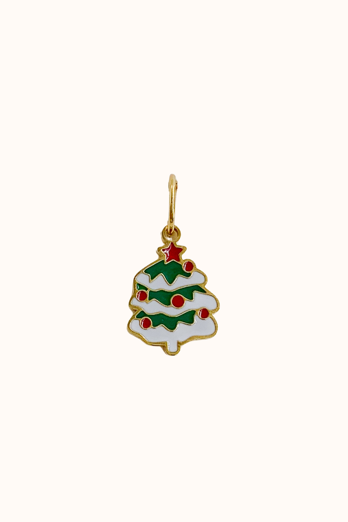 Christmas Tree Charm (Stainless Steel)