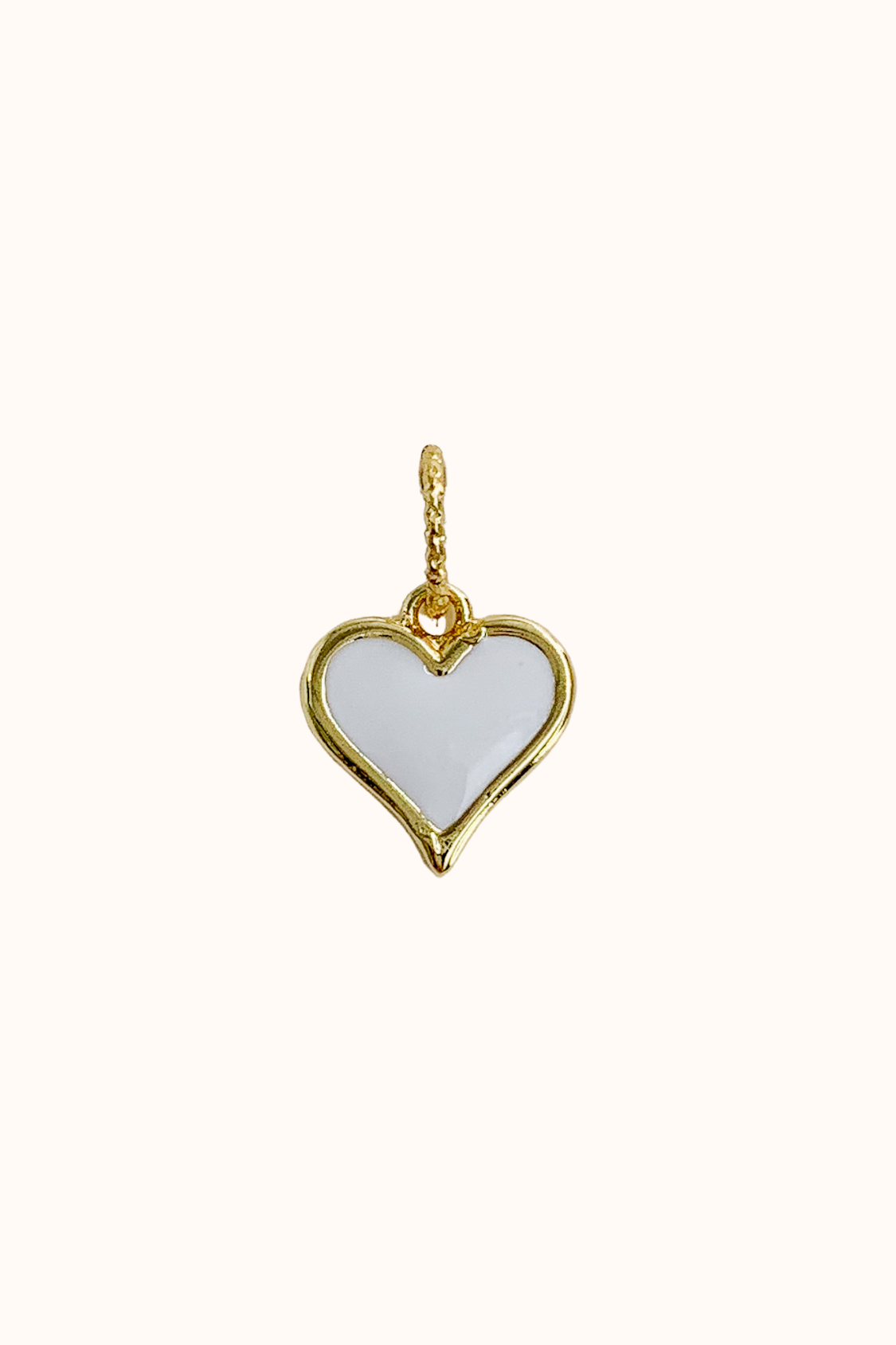 Glazed Heart Charm