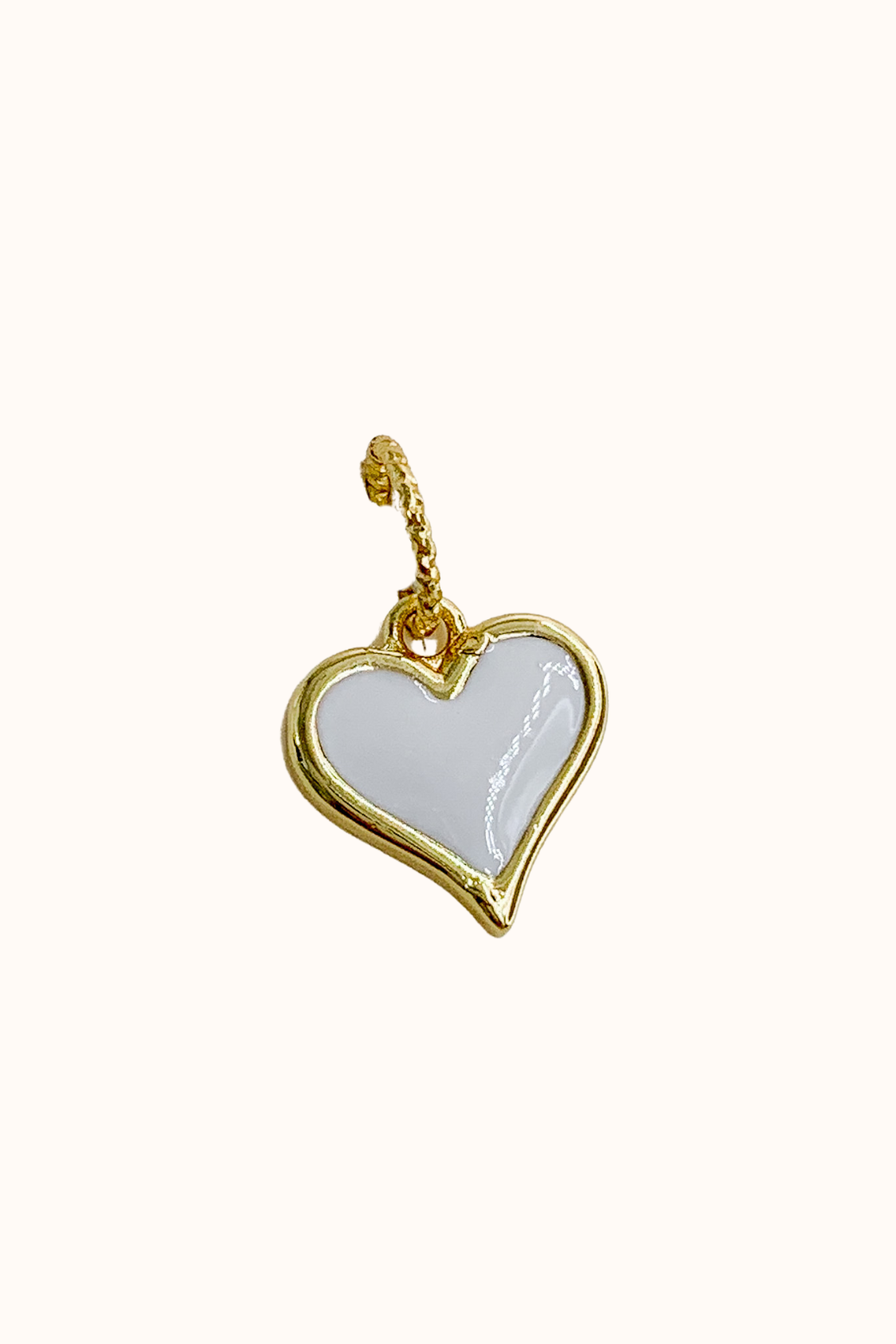 Glazed Heart Charm