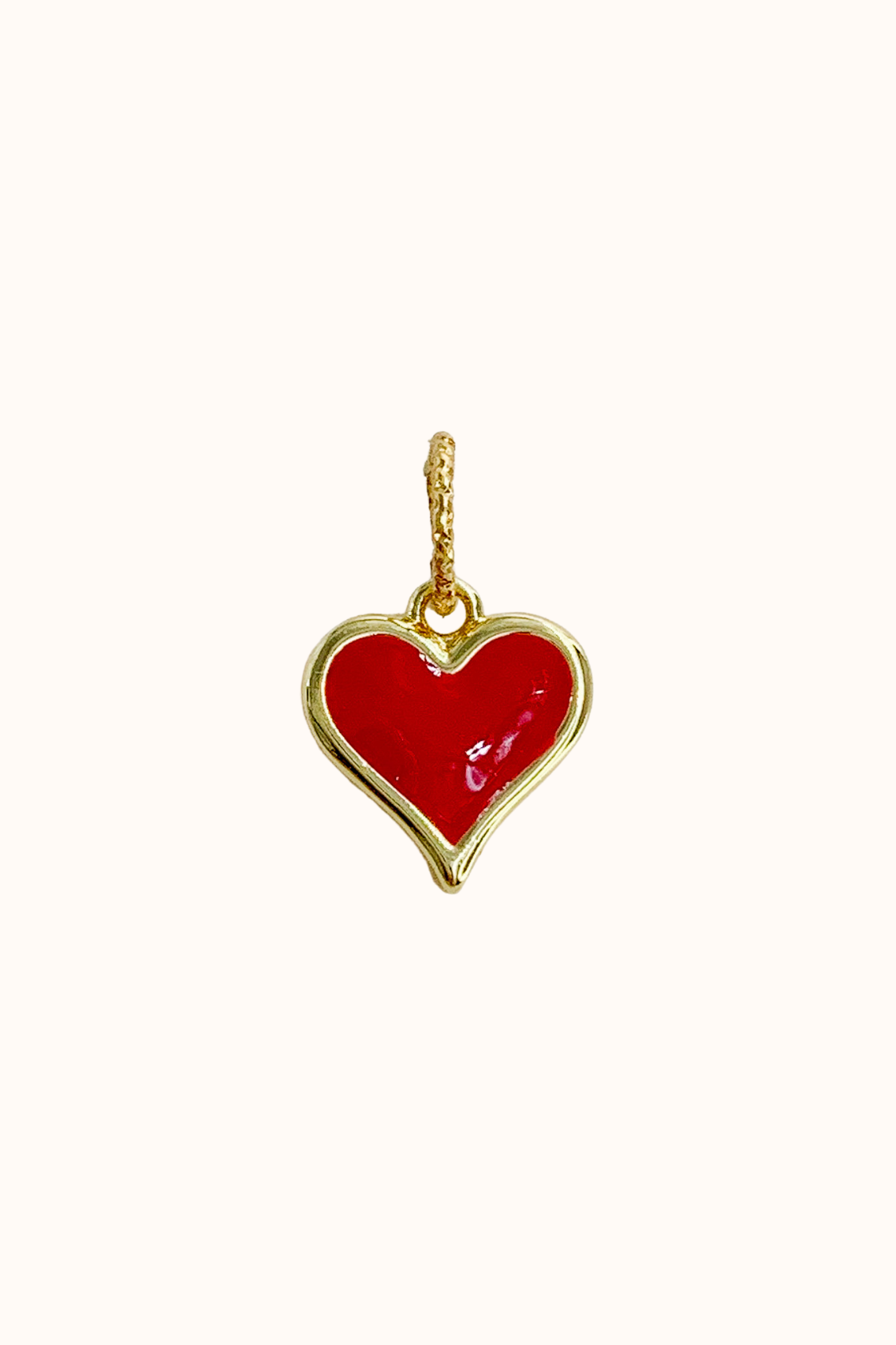 Glazed Heart Charm