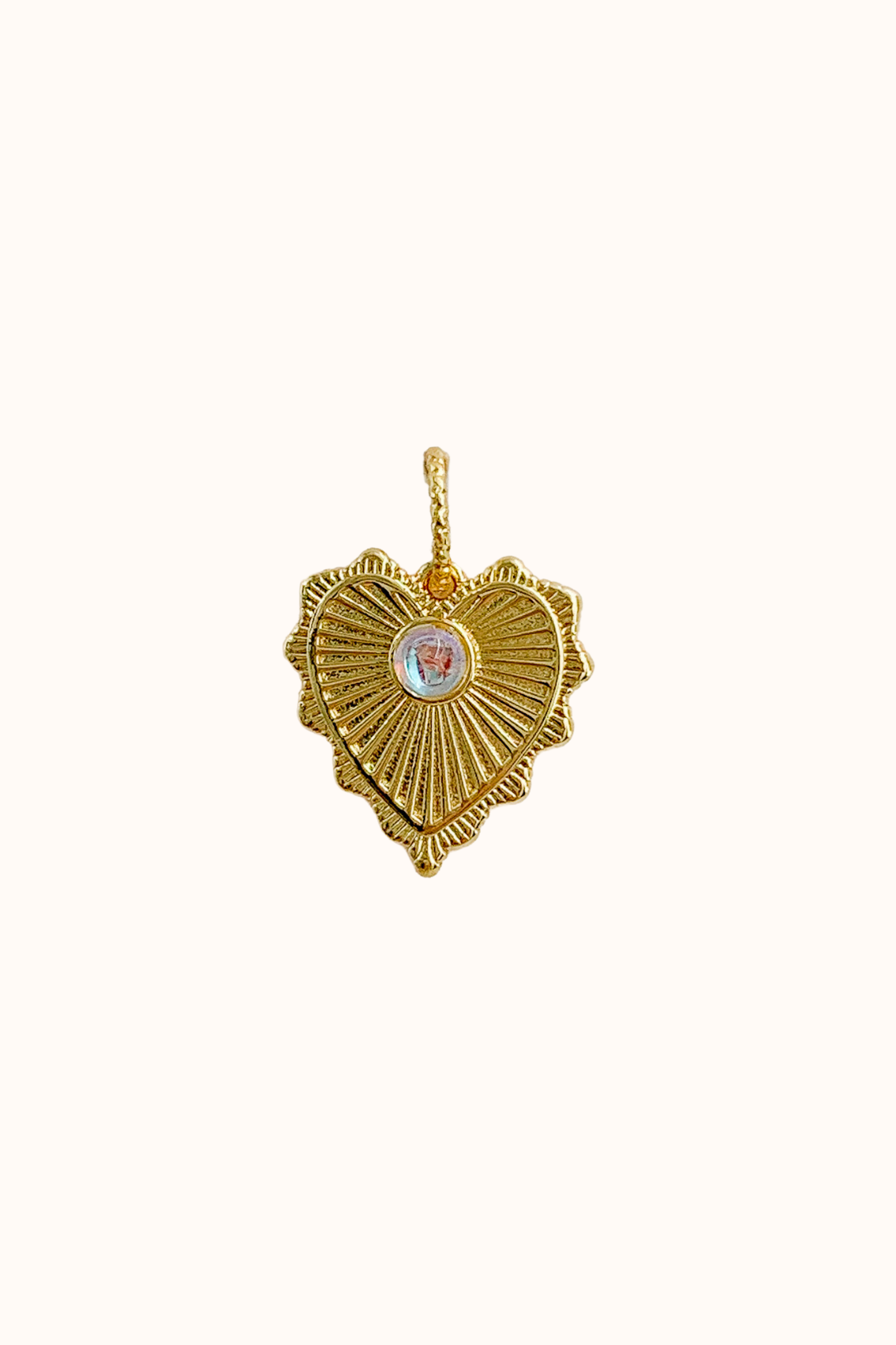 Golden Heartburst Charm