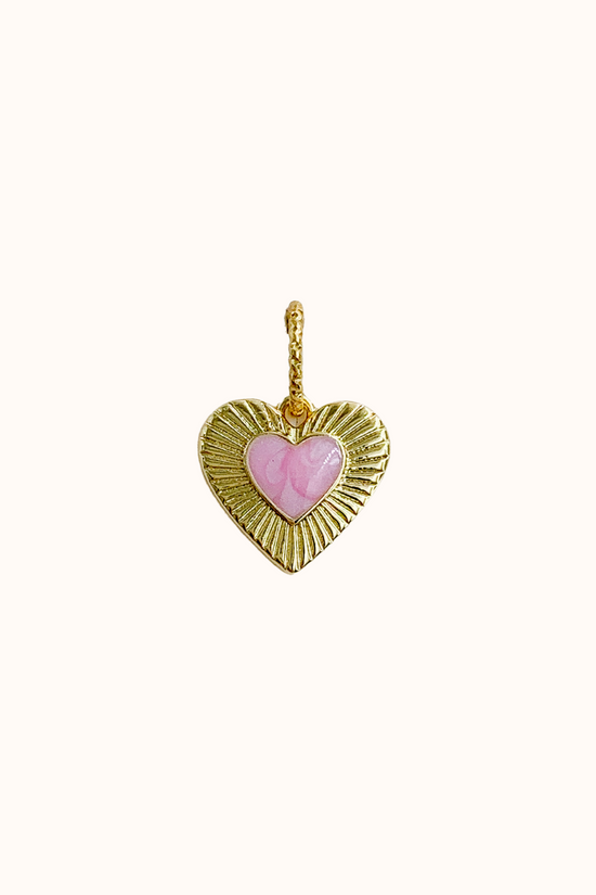 Radiant Heart Charm