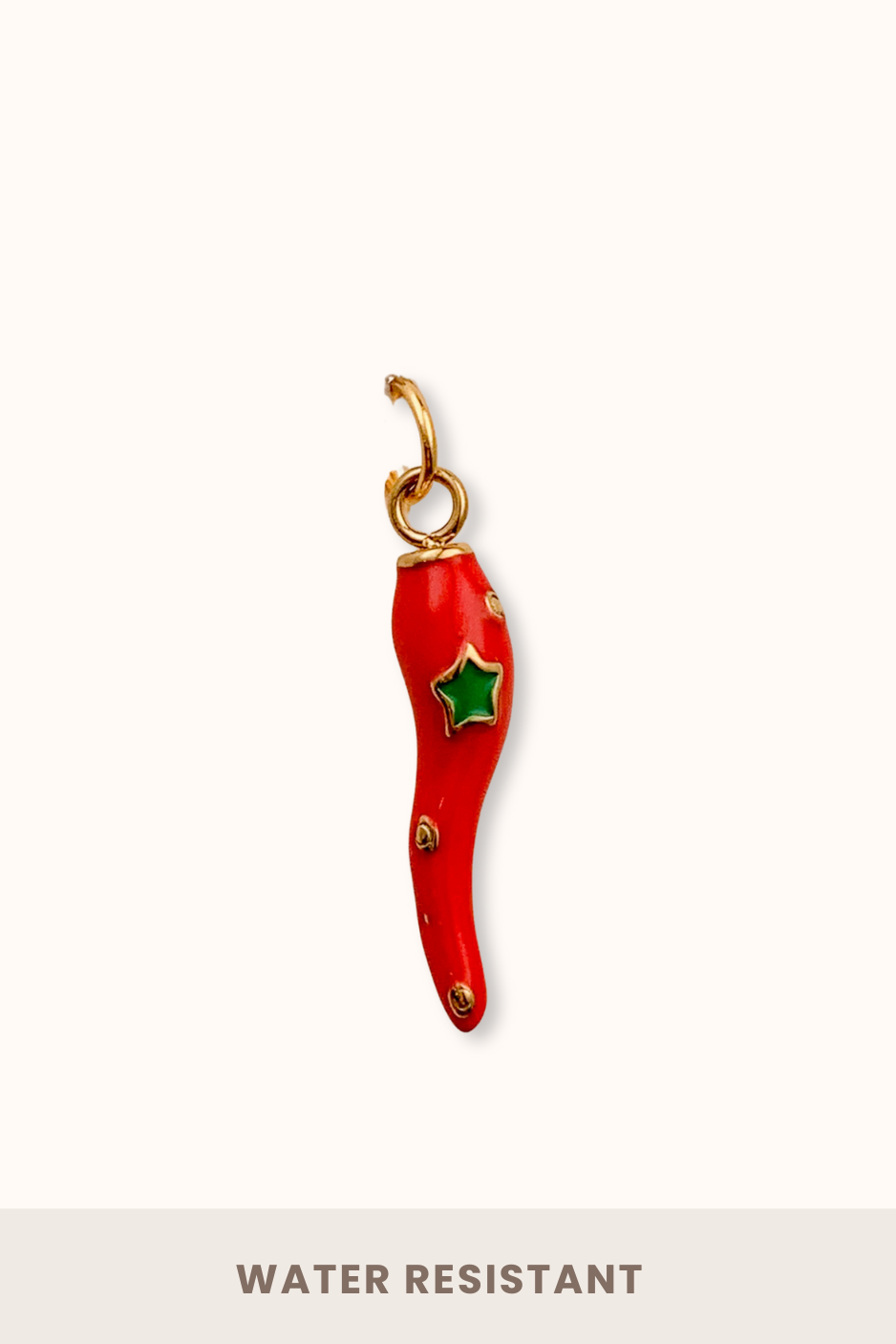 Hot Chili Charm (Stainless Steel)