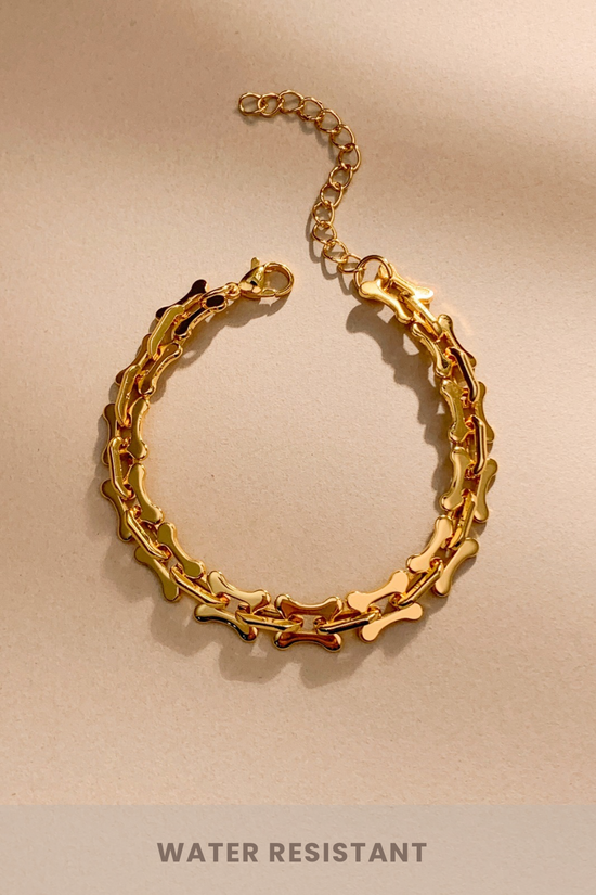 Bone Link Bracelet (Stainless Steel)