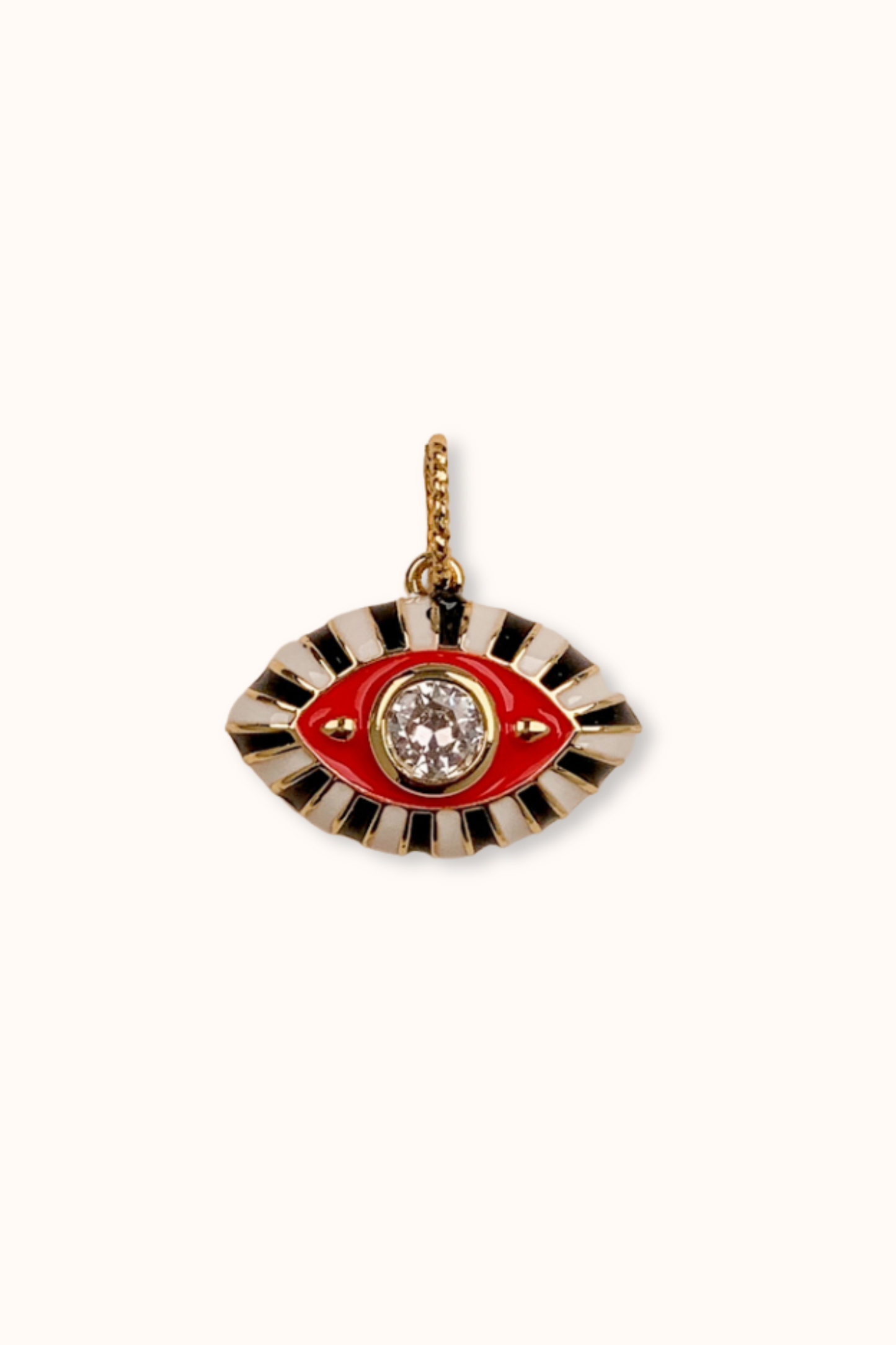 Enamel Evil Eye Charm
