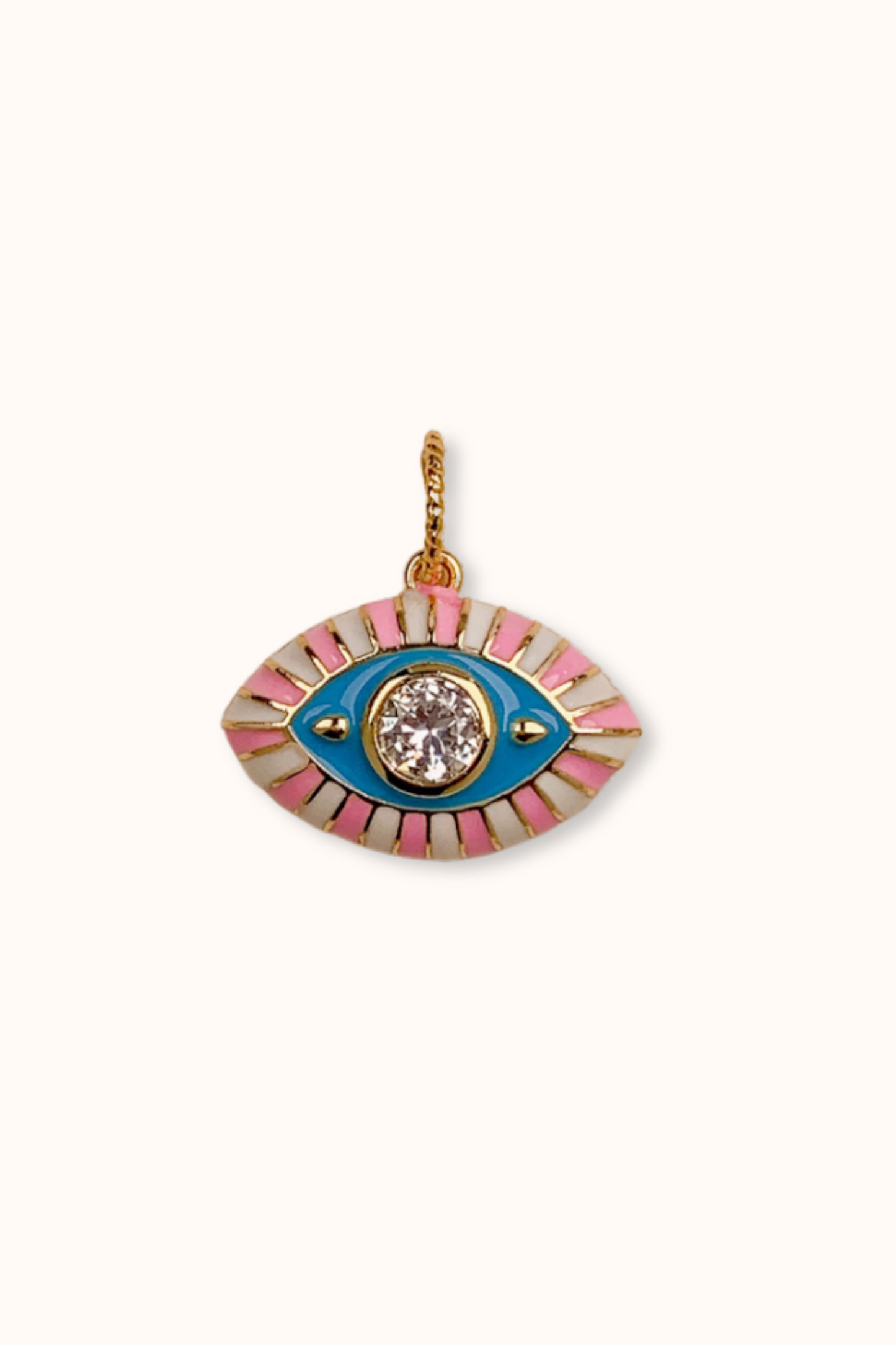 Enamel Evil Eye Charm