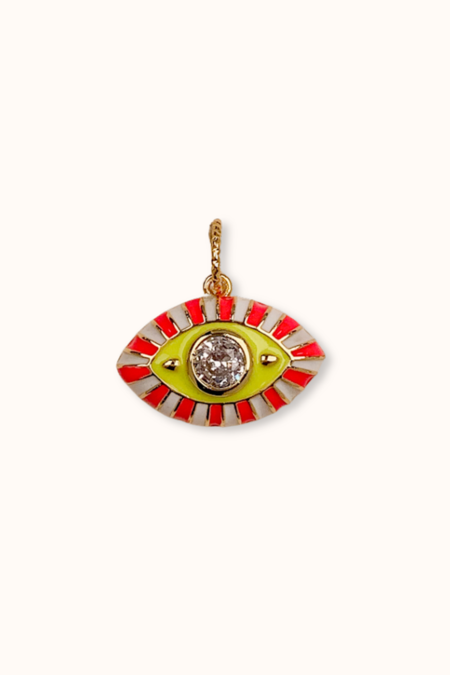 Enamel Evil Eye Charm