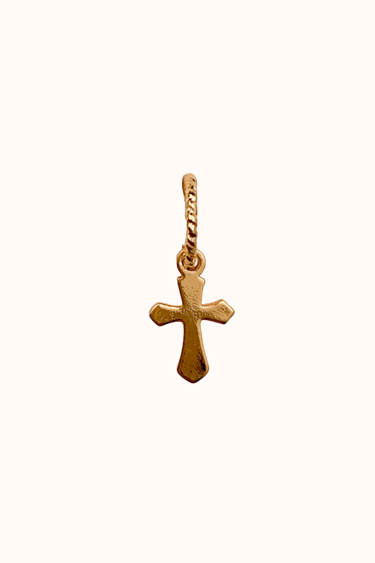 Petite Cross Charm