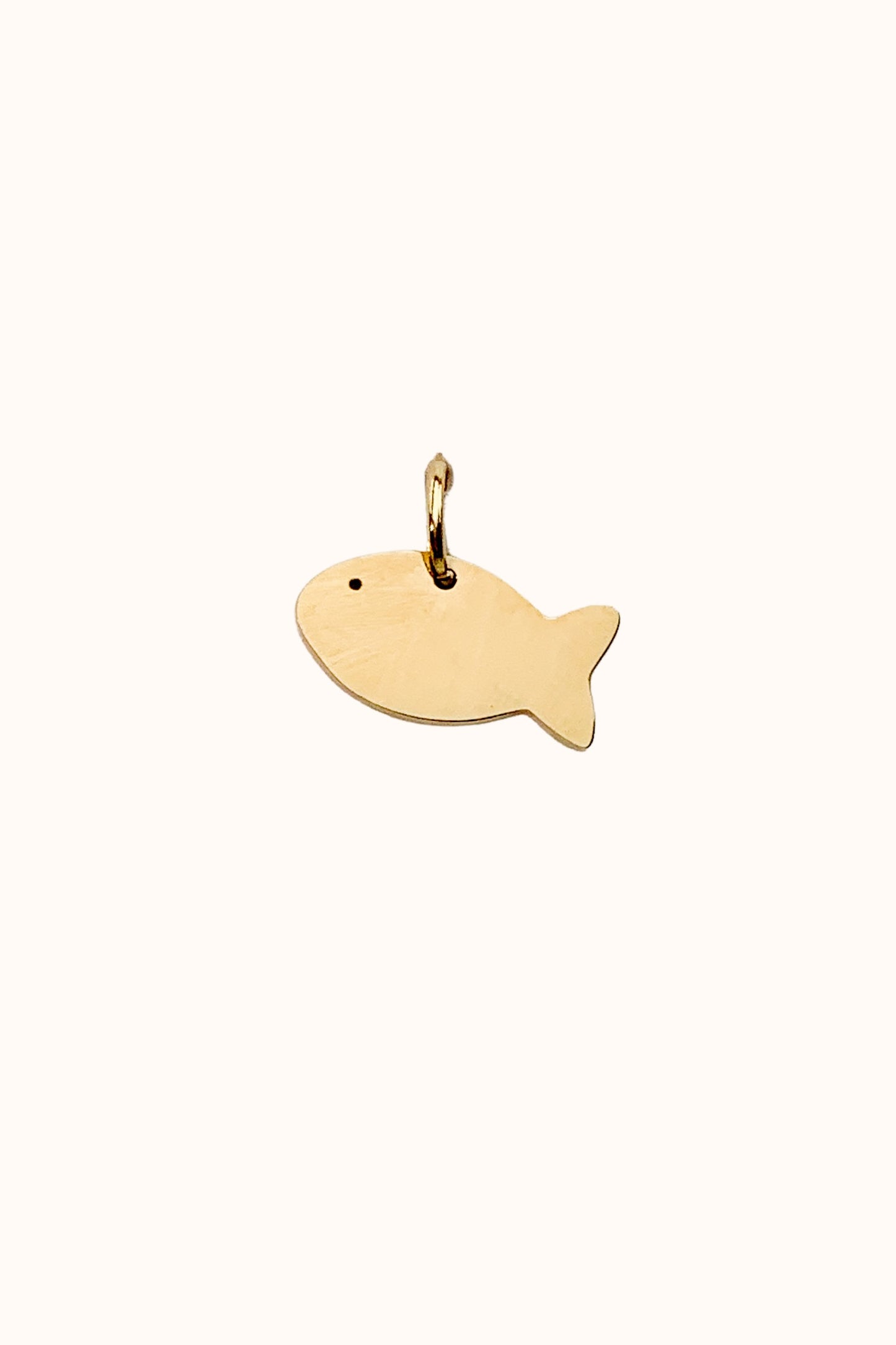 Golden Fishie Charm