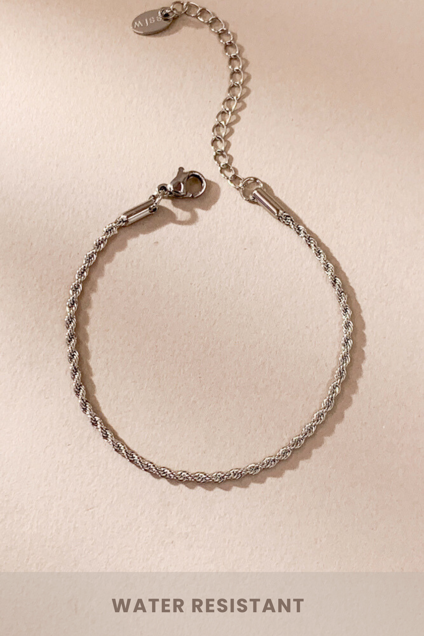 Rope Chain Bracelet (Stainless Steel)
