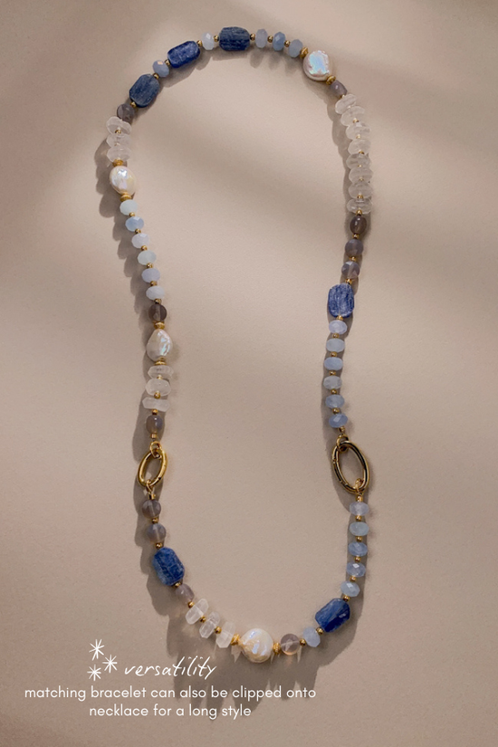 Celora Transformable Necklace (Stainless Steel)