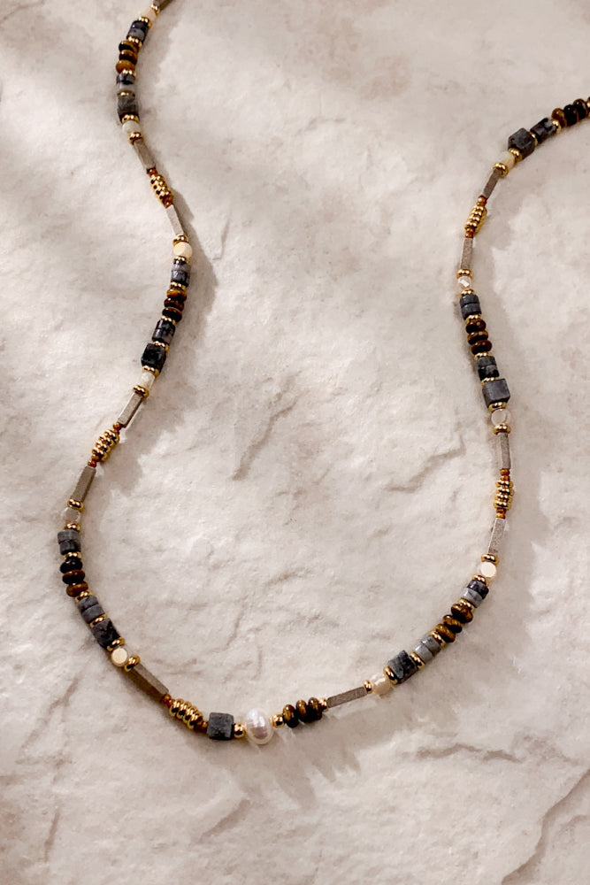 Thalina Gemstone Necklace