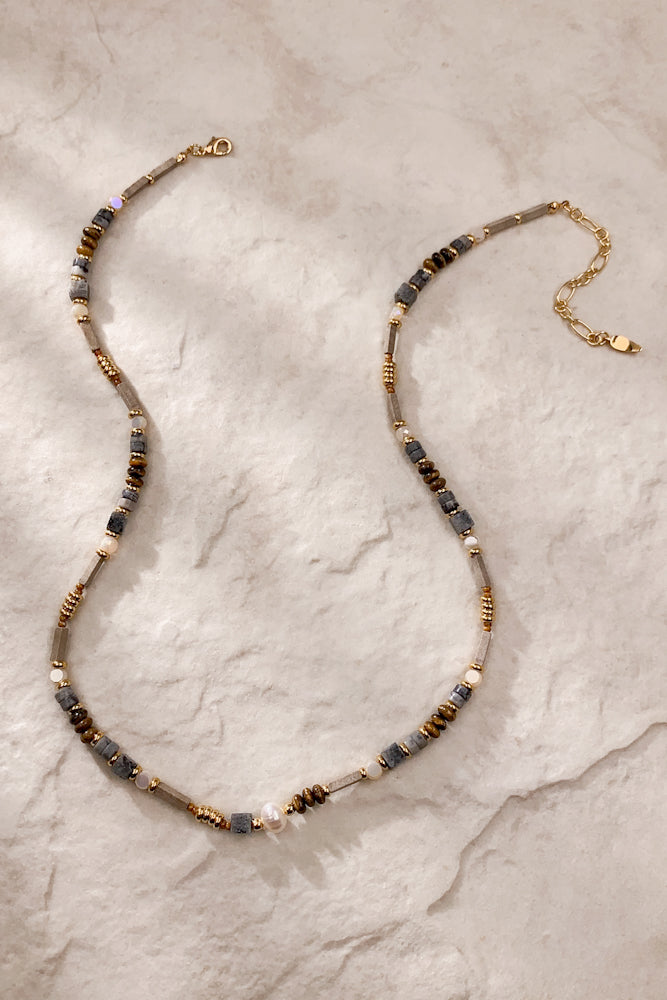 Thalina Gemstone Necklace