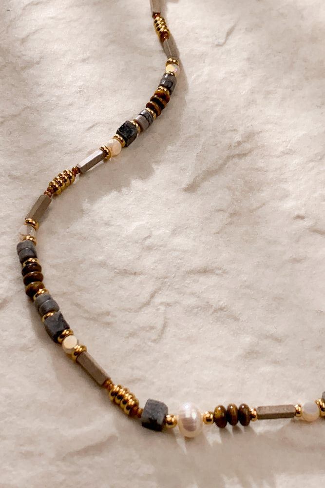 Thalina Gemstone Necklace