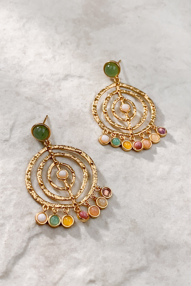 Moti Earrings