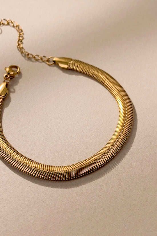 Snake Chain Bracelet (Stainless Steel)