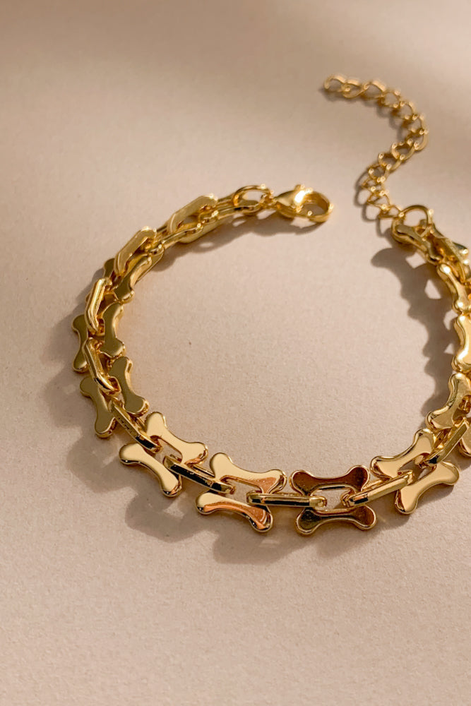 Bone Link Bracelet (Stainless Steel)