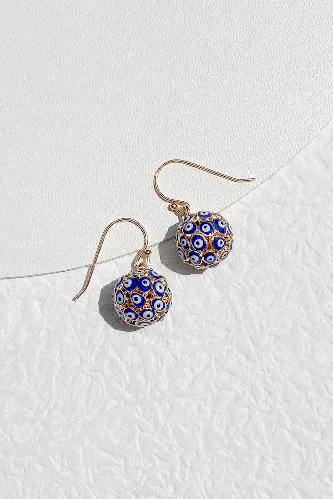 Evil Eye Earrings