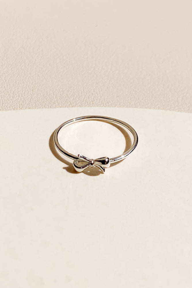 Classic Bow Ring (925 Silver)