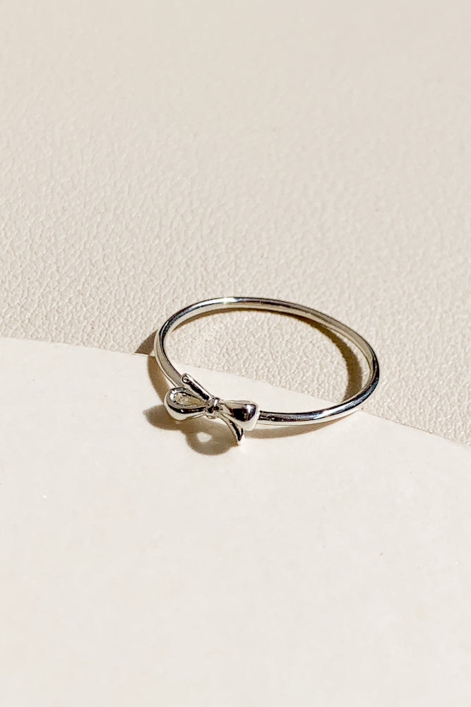 Classic Bow Ring (925 Silver)