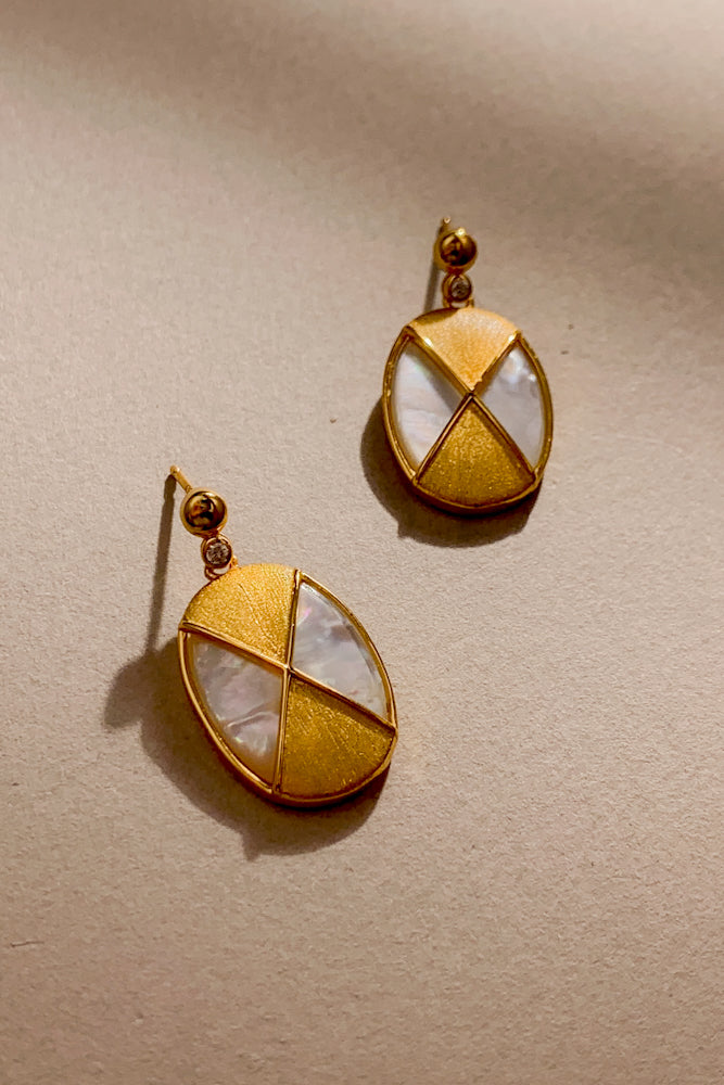 Delya Earrings (925 Silver)