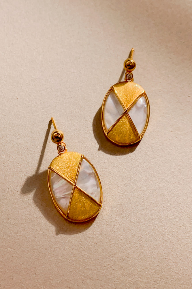 Delya Earrings (925 Silver)