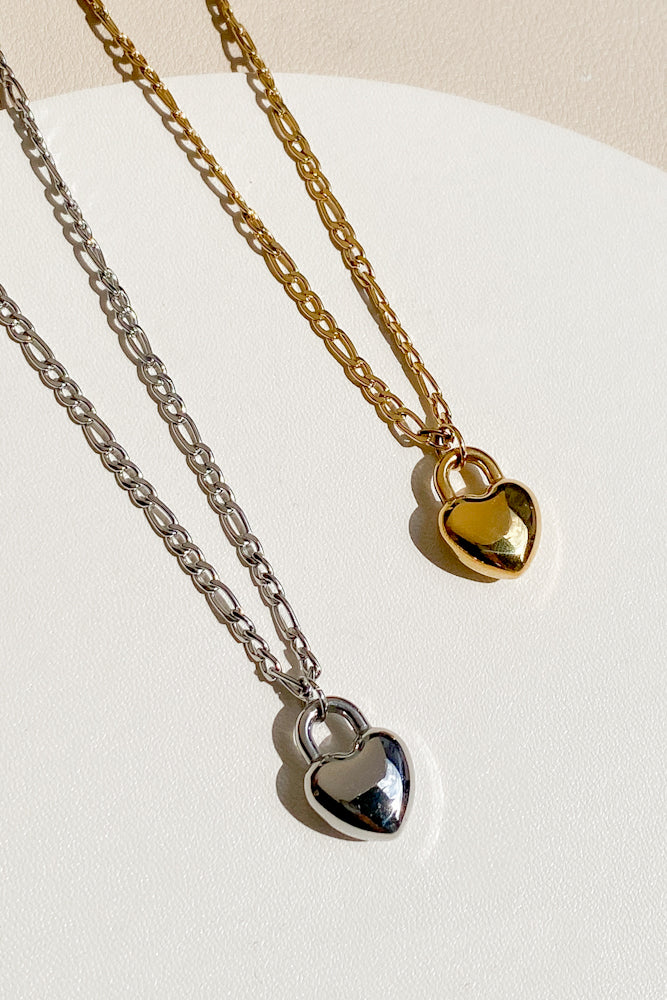 Darrell Heart Necklace (Stainless Steel)