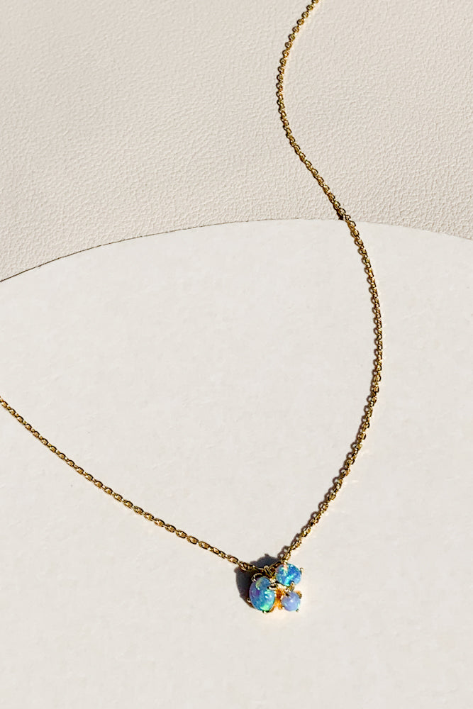 Trio Opal Necklace