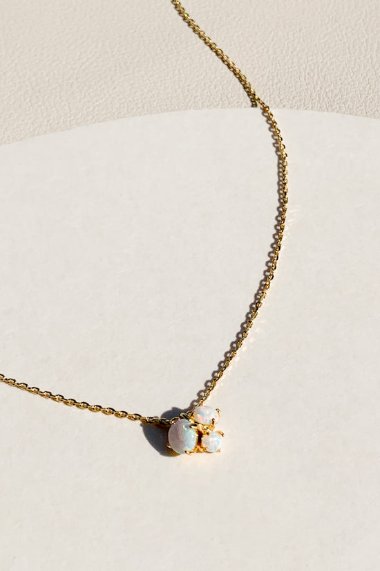 Trio Opal Necklace