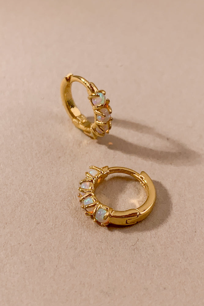 Dainty Opal Huggies