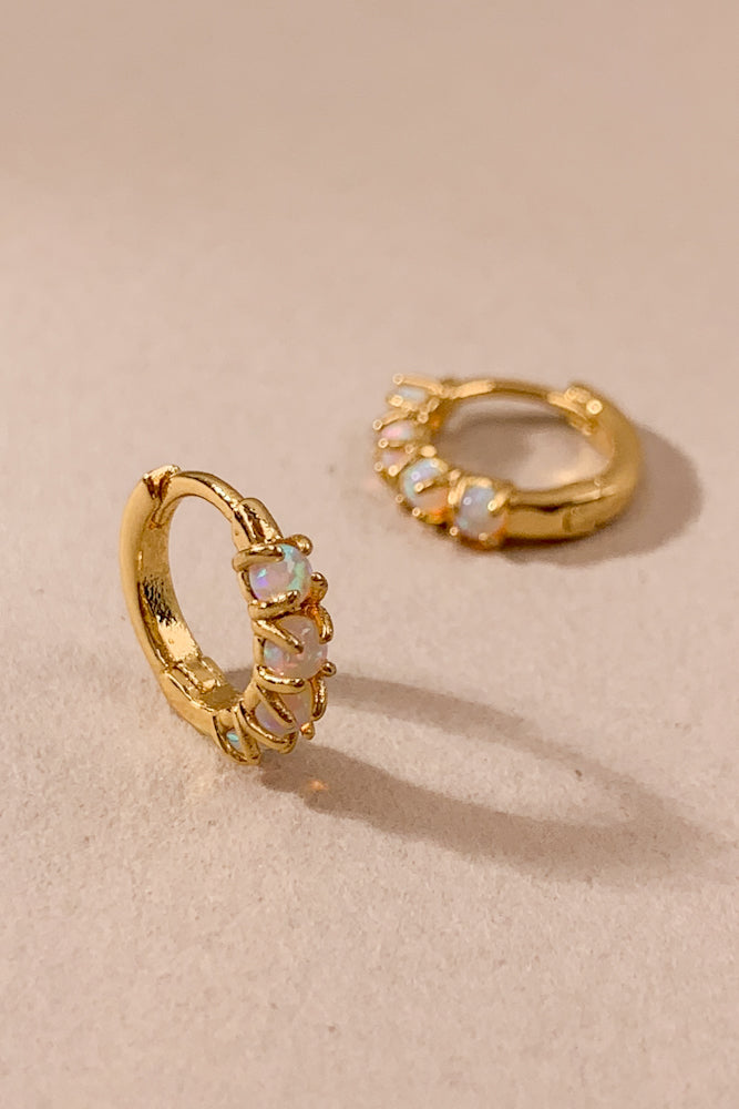 Dainty Opal Huggies