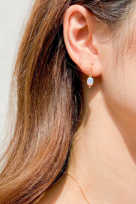 Ember Opal Earrings