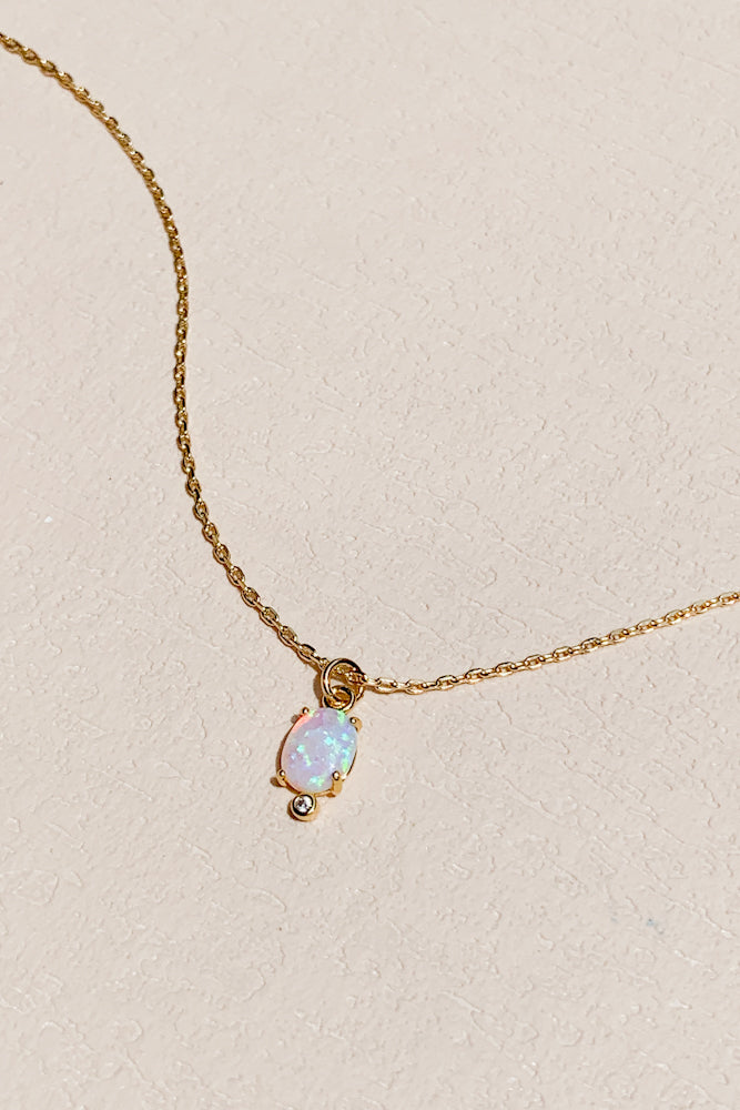 Ember Opal Necklace