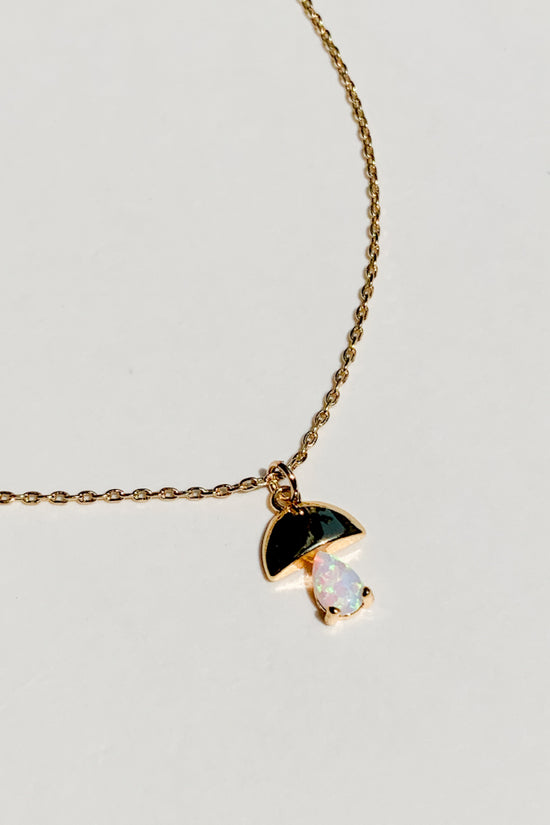 Mushroom Opal Necklace