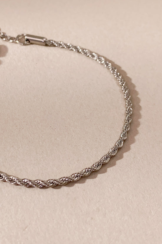 Rope Chain Bracelet (Stainless Steel)