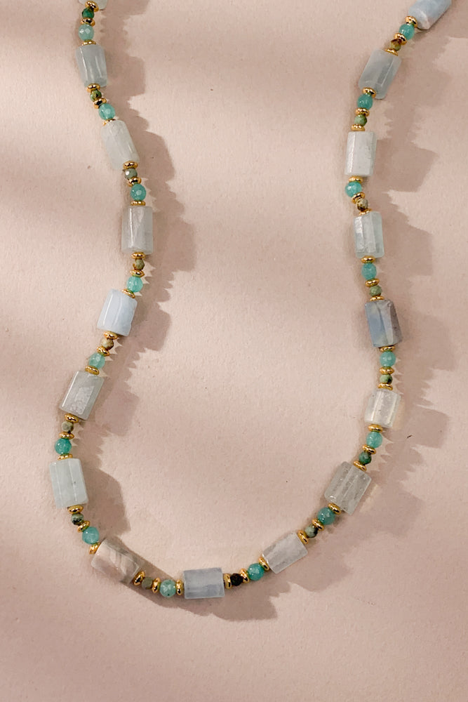 Teya Gemstone Necklace