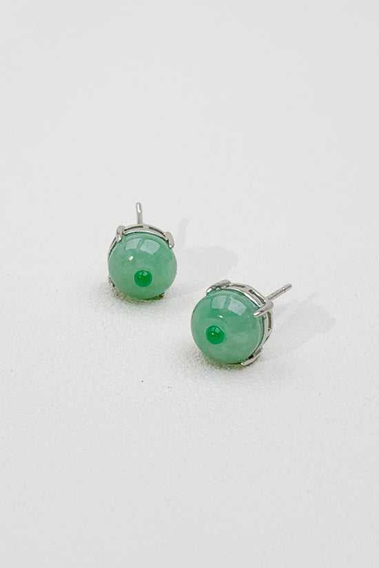 Reya Jadeite Ear Studs