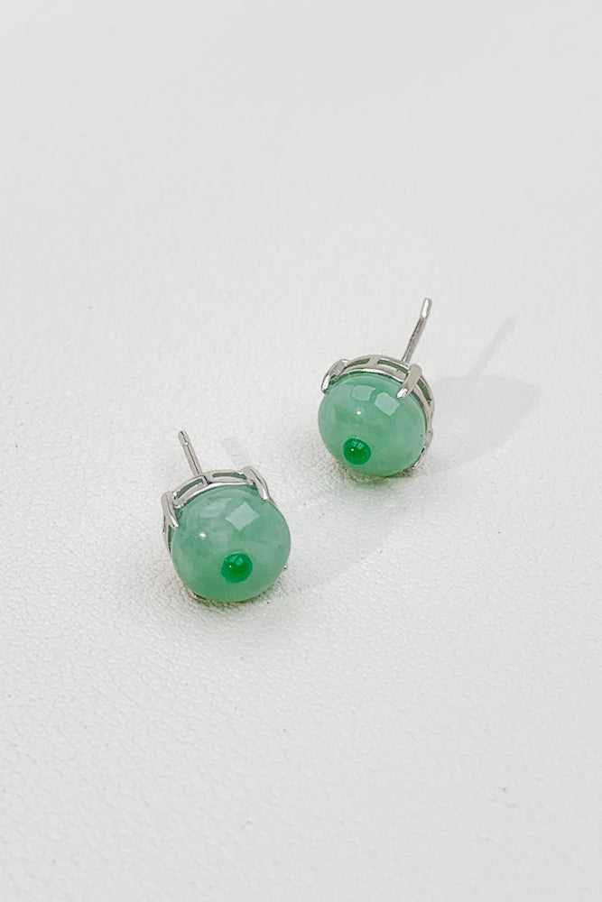 Reya Jadeite Ear Studs