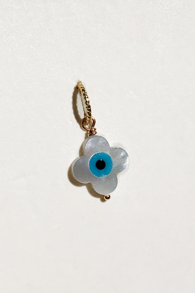 Evil Eye Shell Charm