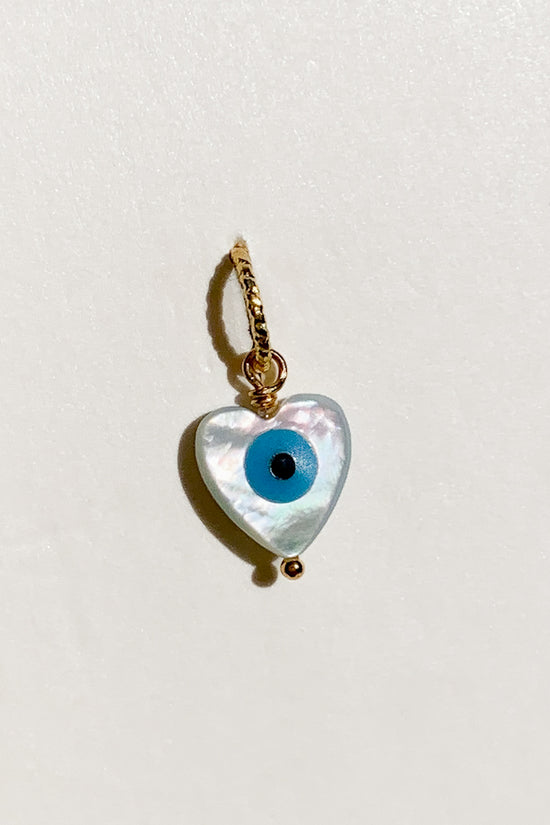 Evil Eye Shell Charm